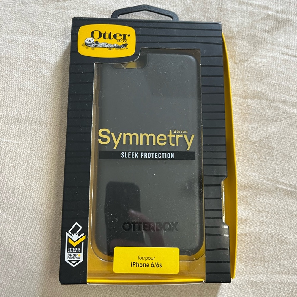 OtterBox Symmetry Series Black Case for iPhone 6/6s